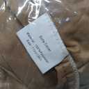 Velvet Sofa Cover Soft Decorative Luxurious Solid Exquisite Ruffle Trim, Retro Farmhouse Vintage Sofa Slipcover Couch Furniture Protector for 2-3 Cushion Sofa for Living Room 1PC 71x134IN Golden Camel