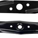 72511-VK6-000 (Lower) & 72531-VK6-010 (Upper) Mulching Mower Blade Kit - Compatible with Honda HRC216K2, HRC216K2 HXA, HRC216K3, HRC216K3 PDA, HRC216K3 HDAH