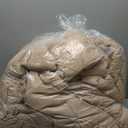 CozyLux King Size Comforter Set Khaki, 7 Pieces Pintuck Bed in A Bag Khaki Comforter King Size, Pinch Pleat Bedding Set with All Season Comforter, Sheets, Pillowcases & Shams