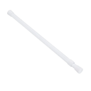 uxcell Tension Curtain Rod, Adjustable 51 to 98 inches, 0.79" Dia White Spring Tension Rod No Drilling Expandable Tension Rod for Doorway, Kitchen