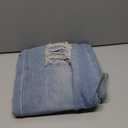 Girl's Y2k Ripped Baggy Jeans Distressed Elastic Waist Straight Leg Denim Pants with Pockets (Blue), 12 Y