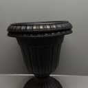 PL10CP Classic Traditional Plastic Urn Planter Indoor/Outdoor, 15" x 13", Brushed Copper