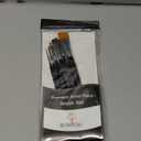 Bowitzki Face Paint Brush Set, 6pcs Artist Brushes for Body Face Painting,Acrylic Painting Watercolor Oil Gouache