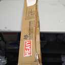 Worth Garden 10-Pack Corten Steel Landscape Lawn Edging - 5in H. (2.5" Above Ground + 2.5" Spikes) Rust Patina Bendable Metal Strips - Hammer-in Border w/ 11 Clips - Yard Pathway Divider (33Ft Total)