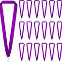 30 Pieces Award Ribbon Medal Ribbons Neck Ribbons for Medals Flat Medal Lanyards Ribbon Lanyard with Snap Clips for Competitions Sports Meeting Party Student Awards
