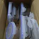 Box wiContainer Basics Leak-Proof Glass Locking Lids Food Storage Containers 4 Pcs