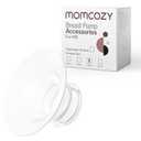 Momcozy Flange Insert 19mm Compatible with Momcozy M5. Original M5 Breast Pump Replacement Accessories, 1PC (19mm) (Transparent)
