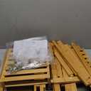 AMBIRD Over The Toilet Storage, 3-Tier Bathroom Organizer Over Toilet with Sturdy Bamboo Shelves,Multifunctional Toilet Shelf,Easy to Assemble and Saver Space, 25 * 10 * 64 Inches (Original Color)