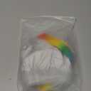 Baby Girls Metallic Shorts Sparkle Shiny Toddler Shorts PU Faux Leather Elastic Waist with Cute Headbands (8 Years, Metallic Rainbow Silver)