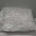 Juexica 4 Pcs Stackable Clear Letter Trays Organizer for Desk A4 Size File Paper Organizer Acrylic Desk Organizer Trays with Anti Skid Bottom for Home Office School (Horizontal Opening Style)