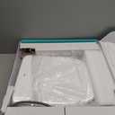 R&T V305 Round Bidet Toilet Seat, Electri Bidet Seat with Adjustable Warm Water, Air Dryer, Heated Seat, Night Light, Deodorization