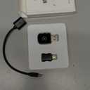 Mini Wireless CarPlay Adapter for iPhone,2 in 1 for Apple Carplay and Android Auto Adapter,Convert Wired to Wireless, Plug & Play, USB to USB-C/Type-C, Stable Control & No Delay, Black