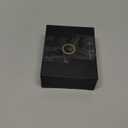 CNBRO Smart Ring for Men Women Health Rings Heart Rate Sleep Monitor Step Counter Pedometer Sports Ring Fashion Fitness Tracker Ring with Charging Case Gold Rings for Android iOS Phones (8, SILVER)