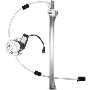 Rear Driver Side Power Window Regulator with Motor Assembly Replacement for Jeep Liberty KJ 2002 2003 2004 2005 2006 2007, Left, 748-569 (Ball Stud Style Only)