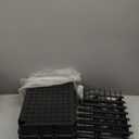 300 Pegs Braiding Rack with Large Drawers, 3-Sided Hair Rack with Wheels and 16 Braiding Tools, Hair Extension Holder 52 Inch Height for Hair Salon, Home