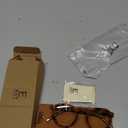 EASY READ Retro Round Blue Light Blocking Reading Glasses for Women,Anti UV Readers for Women with Spring Hinge