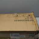 King Size Floating Bed Frame, Metal Platform Bed with Power Strip and LED Strip, Metal Bed Frame with Storage Box, Soundless, No Box Springs Needed, Black