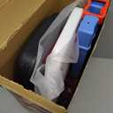 JOYIN Toddler Basketball Hoop Indoor, Adjustable Basketball Goal for Kids with 4 Balls, Game Toys for Playroom Pool Outdoor, Birthday Gift for Baby Boys Girls Age 1 2 3 4 - Air Pump Included (Blue and Orange)