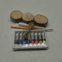 Daler Rowney Simply Creative Wood Painting Art Set - DIY, Fun Activity, Make Your Own Art Kit - Ideal Gift Set for Artists, Beginners, and Hobbyists