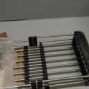 Kitchen Multi-Function Retractable Sink Dish Drying Rack, Stainless Steel Drainer for 10.7"-17" Sinks, Kitchen Countertop Organizer for Dishes, Vegetables, and Fruits (Black & Small)