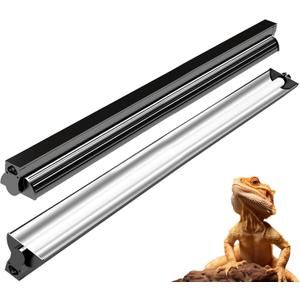 39W T5 10.0 UVB Reptile Light Fixture 34 Linear UVA/UVB Lamp with High Output for Bearded Dragons, Tortoises & Lizards, Perfect for Desert & Tropical Terrariums