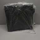 CAMPHILL 2PCS Portable Stadium Seat Cushion for Bleachers,Folding Lightweight Seat with Backrest,Adjustable Straps,Ideal for Camping,Hiking,Sports Events,Outdoor Concerts (Black)