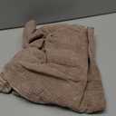 Dokotoo Womens Casual Button V Neck Long Sleeve Shirts Oversized Solid Blouses Tops (XX-Large, Brown)