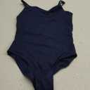 DanceDaily Women Ballet Leotards Spaghetti Strap Professional Dance Leotard/High Cut/Backless/Adjustable straps, Size: XL