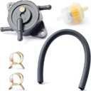 UC37181 Fuel Pump with Filter and Oil Hose Replacement for John Deere Lawn & Garden Tractors Models X350 X370 X380 X390 X570 Z445 Z465 Z530M Z530R, Parts Replace UC16533 MIU12470