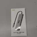 Acer USB C Hub, 7 in 1 Multi-Port Adapter for Laptop, 4K, HDMI Splitter with 2 USB A 3.1 & Type-C to HDMI Data Port, PD 100W Charging, SD Card Reader for Computer, Desktop, Space Grey