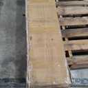 Fredbeck 60x84 inch White Barn Door with 10FT Sliding Door Hardware Kit Included & Handle,MDF,Solid PVC Surface,DIY Assembly,5-Panel