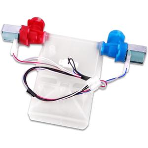 Upgraded W11210459 W10869799 Washer Water Inlet Valve, Compatible with Whirl-pool Cros-ley May-tag Ama-na Ken-more Inglis Ro-per Washing Machine, Replaces W10701459, W10838319, W11025984, W11210459VP