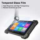 2 Pack 10.1 Inches Tempered Glass Screen Protector for Topdon Phoenix Plus 2