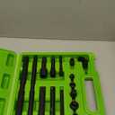 18-Piece Impact Socket Extension Set - 1/4" 3/8" 1/2" Drive Socket Extension Bars, Includes Ratchet Extension Set, Socket Adapter Set, Swivel Universal Joints & Impact Coupler, CR-V Steel