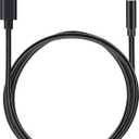 USB C to 3.5mm Audio Aux Jack Cable,3.3 ft, aux Cord for iPhone,Type C to 3.5mm Aux Headphone Stereo Cord Car Cable for iPhone 16/16 Pro, Samsung Galaxy S25 and Other iOS and Android Devices(Black)