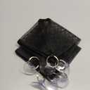 2Pcs Bearded Dragon Lizard Hammock Reptile Hammock Lounger Ladder Bearded Dragon Hammock Accessories for Bearded Dragons Geckos Lizards Reptile (Black, 2 Pcs)