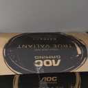 AOC C27G4ZH 27" Curved Frameless Ultra-Fast Gaming Monitor, FHD 1080p, 0.3ms HDMI 240Hz/DP 280Hz, 1500R, AMD FreeSync, HDR, Height Adjustable, 3-Year Zero Dead Pixel