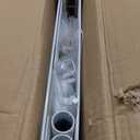 Closet Shelves Wall Mounted with Hanging Rod, 2 Pack 4 ft x 12 in White Wire Shelving Kit, Metal Wall Shelf Organizer for Home, Pantry, Laundry Room Storage