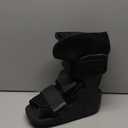 United Ortho USA14115 Short Air Cam Walker Fracture Boot, Medium, Black