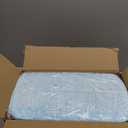 Amazon Basics Leak-Proof Dog and Puppy Potty Training Pee Pads with Quick-Dry 5-Layer Super Absorbent Design, Regular Size 22 x 22 inch, Blue & White, 100 Count