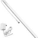 Under Cabinet Lighting LED Motion Sensor Lights Plug in Indoor, 16 inch 500LM 12V Under Counter Super Bright Ultra Thin Magnetic for Kitchen/Closet/Hallway/Toilet/Garage(Cool White/6000K)