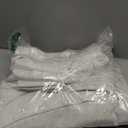 BGment 96 Inches Long Linen Semi Sheer Curtains for Living Room 2 Panel Set, Light Filtering Drapes Natural Textured with Rod Pocket Back Tab for Farmhouse Bedroom, Each Panel 52 Inch Wide