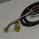 Propane Torch Can Be Used For A Variety Of Purposes - Adjustable Flame. It Has A 4-Foot-Long Hose, And It Can Also Be Used As A Torch Kit For A Fireplace And Burning Charcoal.