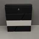 Lockable Mailboxes with Keys,Outdoor Wall Mounted Mail Box with Large Capacity,14 3/10" x 4 1/10" x 13",White