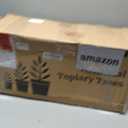 4FT Artificial Cedar Topiary Trees, 2 Pack in Pots