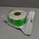 Gueevin 1000 Pcs Circle Inventory Labels QC Passed 2" Quality Control Inspected By Inventory Stickers Fluorescent Green Label Writable Handling for Shipping Control Organization