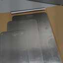 Titanium Cutting Boards Set of 3, 100% Pure Titanium Kitchen Cutting Board, Double-Sided Non-Toxic Cutting Board, Ideal for Slicing and Dicing Meats, Features Handle, Dishwasher Safe (Silver)