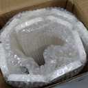 Diatomaceous Foldable Stone Bath Mat - Rollyable, Bathroom and Kitchen Stone Mat Quick Drying,Non Slip and Absorbent. (23.2'*15.3') White