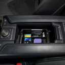 EDBETOS Grand Highlander Center Console Organizer Compatible with 2024 2025 2026 Toyota Grand Highlander Accessories, Armrest Secondary Storage Box Insert Tray Coin Container, Easy to Take and Place