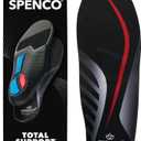 Spenco Total Support Max Shoe Insoles(FSA&HSA Eligible)Orthotic Metatarsal Arch Support Inserts, Absorbs Shock,Reduces OverPronation,Conforms to Foot Contours, Deep Heel Cupping Men's 12